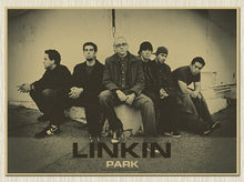 Load image into Gallery viewer, Vintage USA ROCK ROLL Band Linkin poster