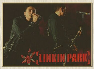 Vintage USA ROCK ROLL Band Linkin poster