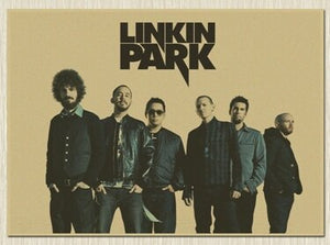 Vintage USA ROCK ROLL Band Linkin poster