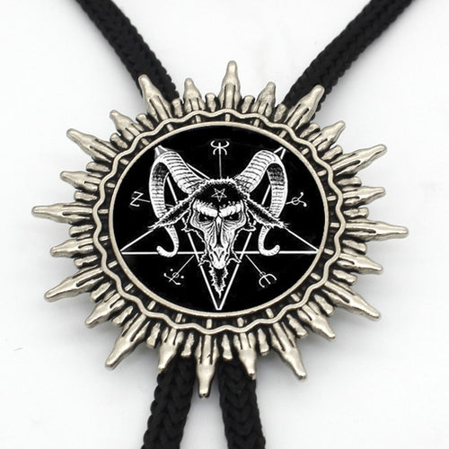 Pentagram Western Bolo Necklace