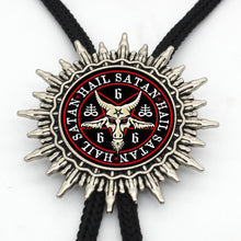 Load image into Gallery viewer, Pentagram Western Bolo Necklace