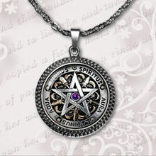 Load image into Gallery viewer, Pentagram Black Magic Necklace