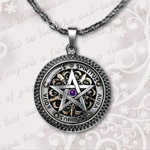 Pentagram Black Magic Necklace