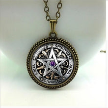 Load image into Gallery viewer, Pentagram Black Magic Necklace