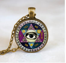 Load image into Gallery viewer, Pendant Ouija Board Necklace