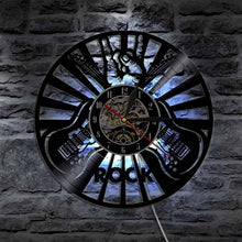 Load image into Gallery viewer, Rock N' Roll Guitar Wall Clock Home Decor